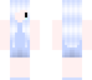 ice blue chibi girl