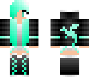 mint dragon girl
