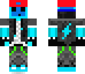 blue slime whit cap