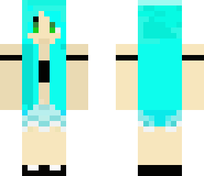 blue girl