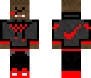 red nike bacca with mic headset