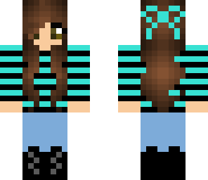 updated blue girl skin