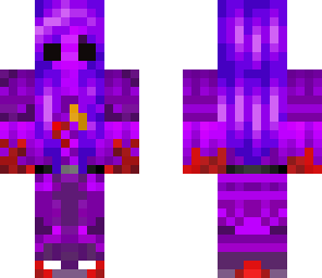 april purple girl