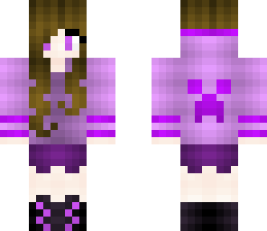 purple creeper girl