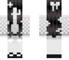 black and white