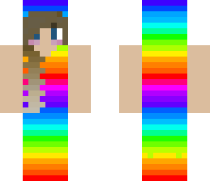 rainbow girl