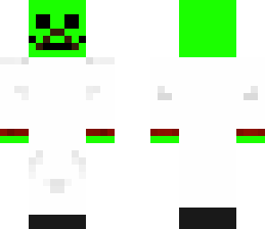 green pumpkin man with mustache