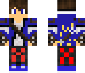 blue arrow