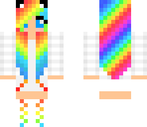 rainbow girl