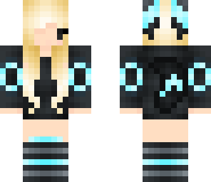 cute derp umbreon girl blue ears