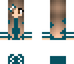 blue varsity girl