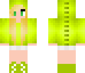 green dino girl