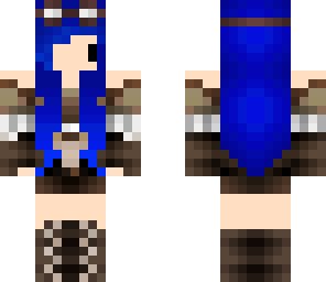 chibi steampunk girl