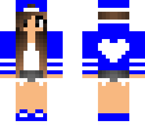 blue hat girl