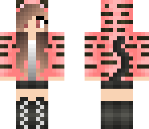 pink tiger girl