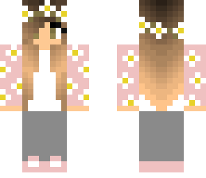 spring flower girl