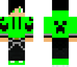 cool green teenager
