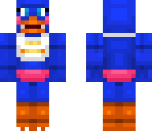 blue toy chica