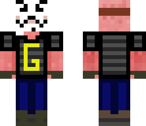 guy fawkes gamer pig