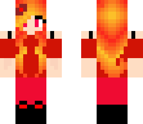flame girl