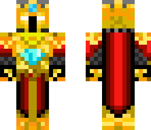 gold knight white eyes