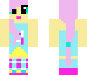 fluttershy prom dress