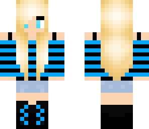 blue black stripe