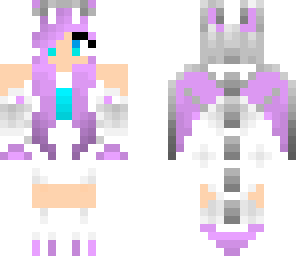 purple dragon girl