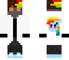 robot rainbow dash