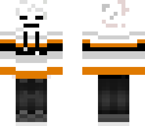 orange skeleton hoodie