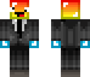 derp rainbow in a suit