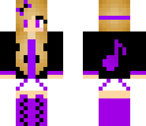 avabear purple music girl