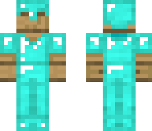 wood skin with golden armours