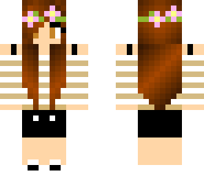 cute floral girl