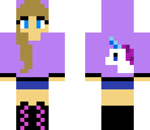 unicorn hoodie girl