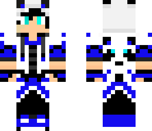 blue panda boy