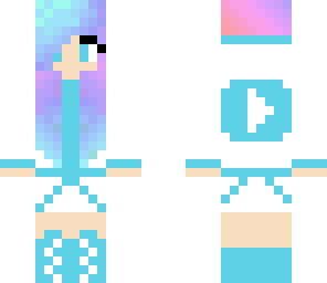 cute pastel youtube gamer girl