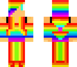 rainbow girl
