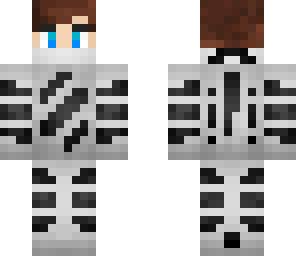 black and white