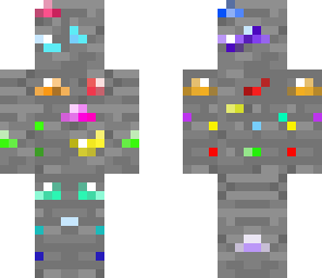 rainbow diamond man 