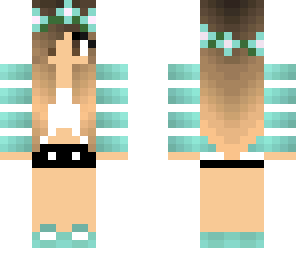 edit of blue girl