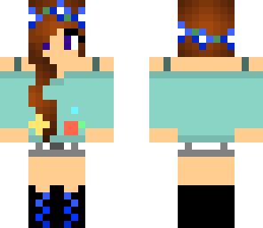 bmo girl with flower crown
