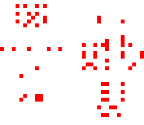 red dots