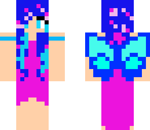 blue purple fairy