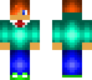 orange haired boy