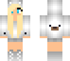 polar bear hoodie