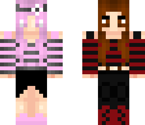sweet girl and goth