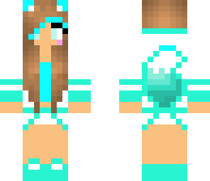 blue wolf girl