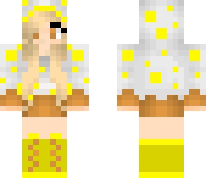 yellow cake girl