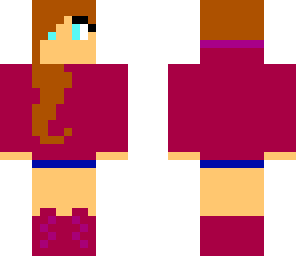 purple girl